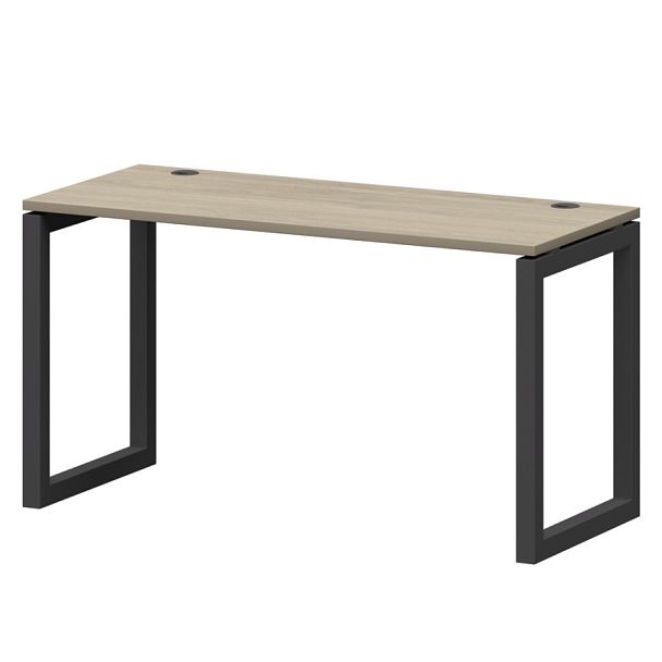 Стол на металлокаркасе СМС25-О-16К.60.Пр50 Кронберг/Антрацит 1600x600x750 Смарт - Вид 1