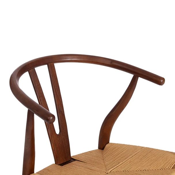 Стул Wishbone/Вишбон (мод.CB2212) / 1 шт. в упаковке, дерево вяз, Темный Орех (№5) - Вид 8