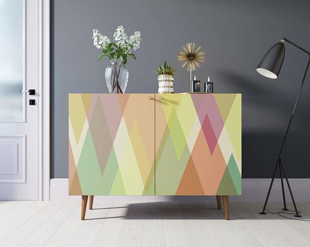 Комод Berber две дверки 16 принт арт BB04/Print_16 - Вид 4