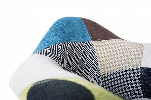 Стул обеденный DOBRIN DAW PATCHWORK (цвет сиденья мозаика) - Вид 9