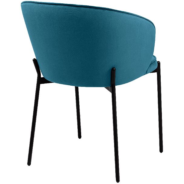 Комплект кухонных стульев Миэль изумрудный велюр/черный, 4 шт. - Вид 4