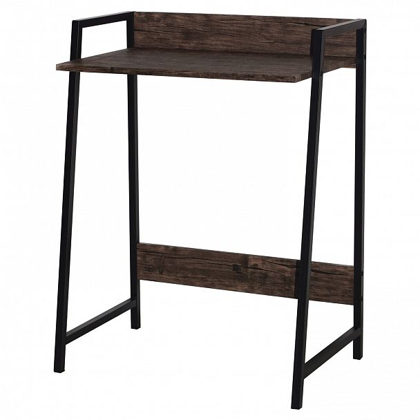 Стол на металлокаркасе BRABIX "LOFT CD-003", 640х420х840 мм, цвет морёный дуб, 641215 - Вид 5