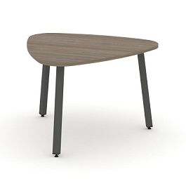 Стайл Проджект Стол переговорный SN-5.SPRG-71.3 Вяз Благородный/Металл Антрацит 1200*1200*750 - Фото предпросмотра