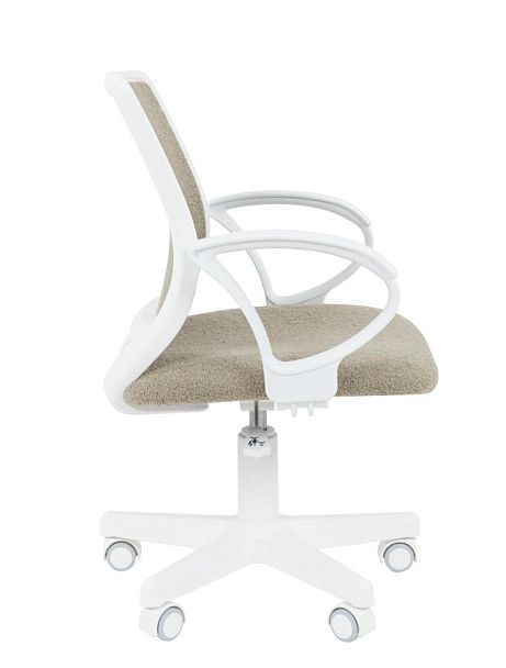 Кресло Chairman Kids 112 Россия ткань В оливка, белый пластик - Вид 3