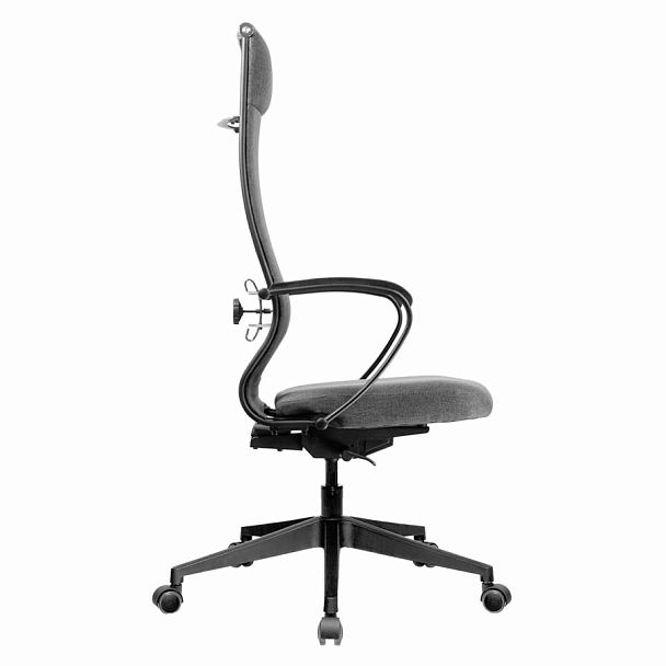 Кресло МЕТТА "ErgoLife" 10 B1-162K, пластик, синхромеханизм, ткань, темно-серое - Вид 6