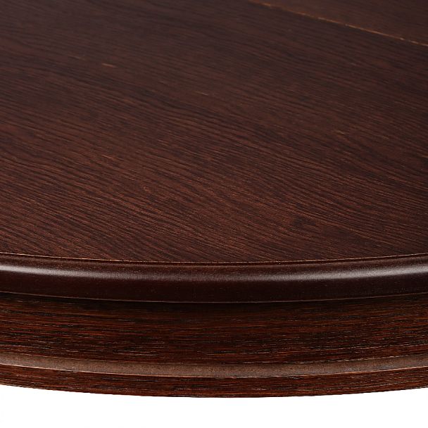 Стол деревянный раздвижной Элат D90(130)х90х76 Темный орех - Вид 9