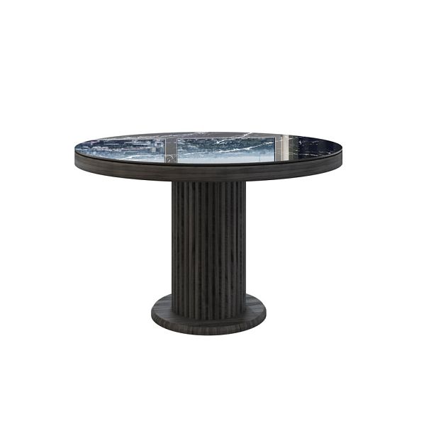 Стол Denver 110, круглый глянец - Вид 1