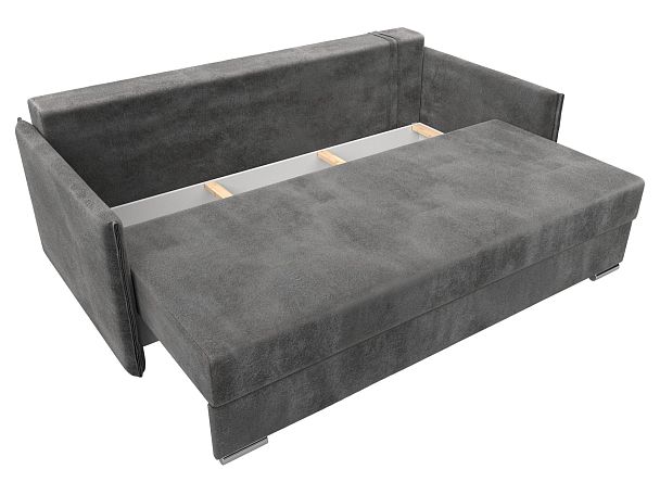 Диван прямой Сайгон Велюр серый - Вид 7