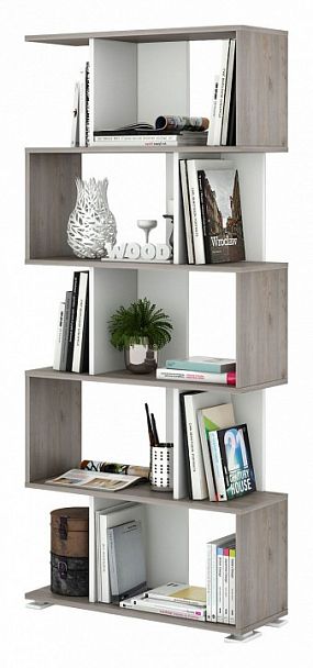 Стеллаж Домино нельсон СЛ-5 Белый/Нельсон - Вид 2