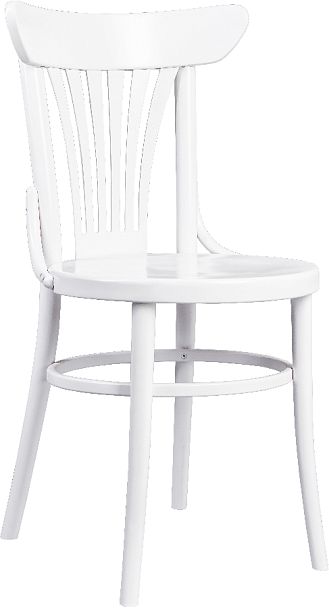 Комплект венских деревянных стульев Ослав белый, 2 шт. - Вид 2