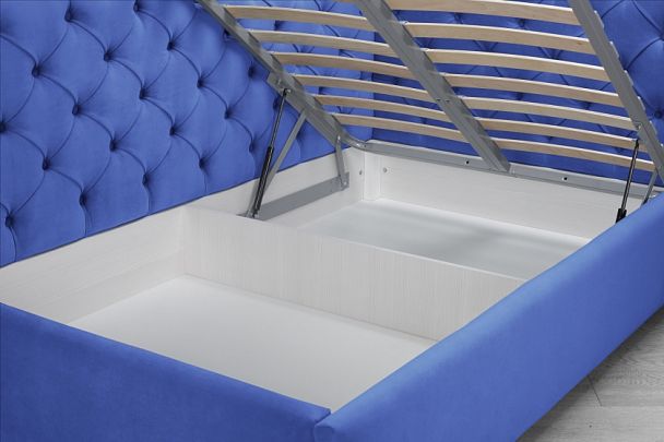 Кровать «Оливия» голубая - Вид 4