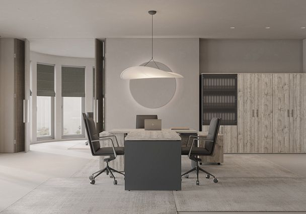 Приставка подкатная Zion Light 122x50x61 дуб нордик - Вид 2