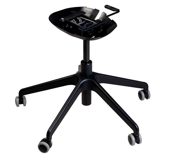 Стул подъемно-поворотный Sheffilton SHT-ST36-1/S154 песчаная буря/черный - Вид 7