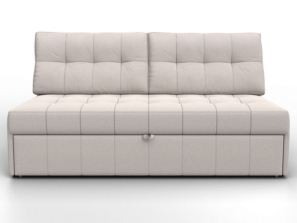 Диван прямой Лига-107 (160) Замша бежевый - Вид 2