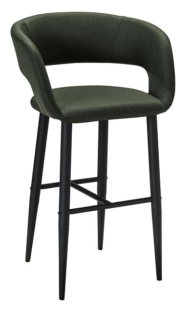 Кресло Бар.Hugs тёмно-зеленый/черный - Вид 1