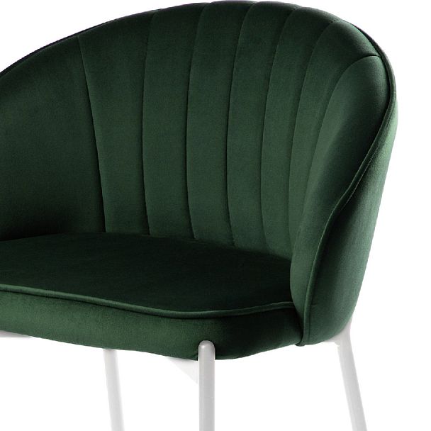 Комплект полубарных стульев Миэль зеленый/белый, 4 шт. - Вид 6