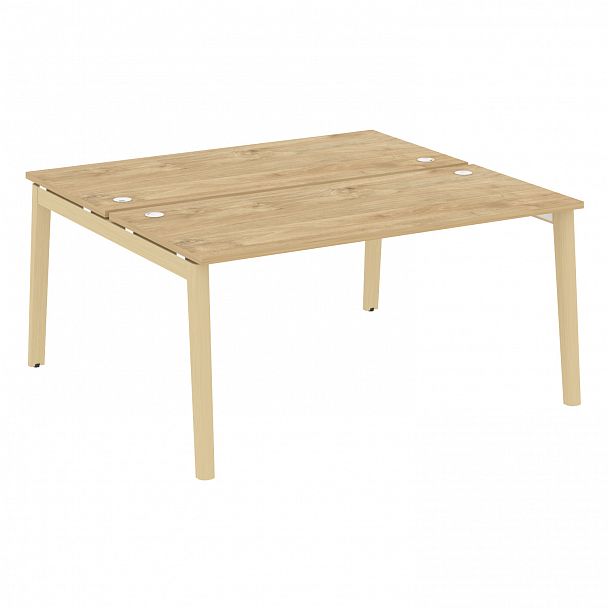 Рабочая станция "Onix wood" OW.D.RS-2.4.7 тиквуд светлый/дуб светлый - Вид 1