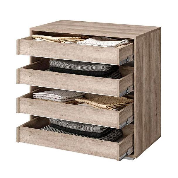 Спальня "Наоми" КМ-09 дуб каньон/графит - Вид 2