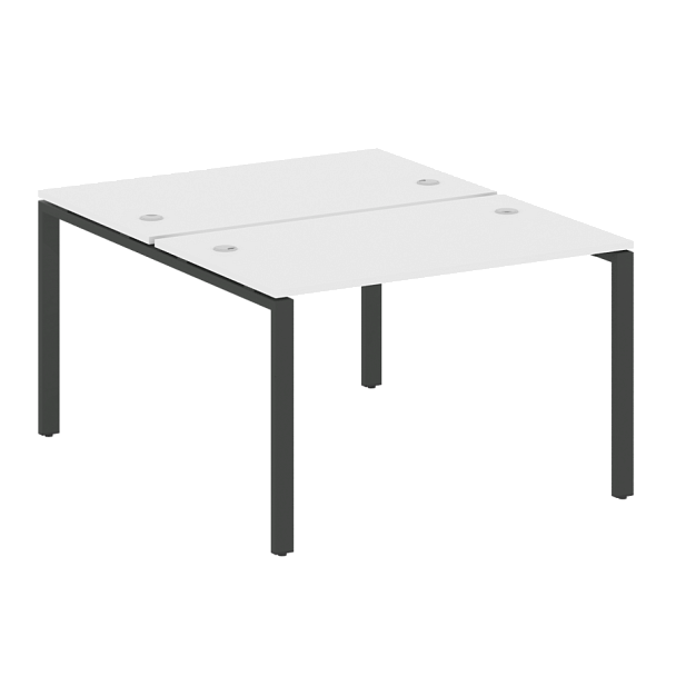 Metal System Р. ст. на П-образном м/к БП.РАС-СП-2.2 Белый/Антрацит металл 1200*1475*750 - Вид 1