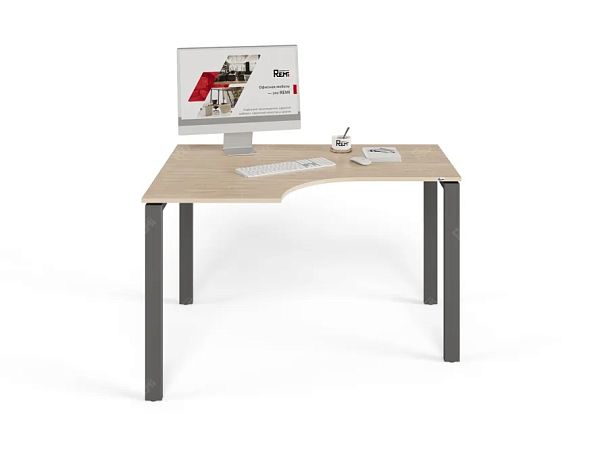 ЛАЙТ / LIGHT RLG016-10x9L Угловой стол 120x90x75 Дуб Сонома - Вид 3