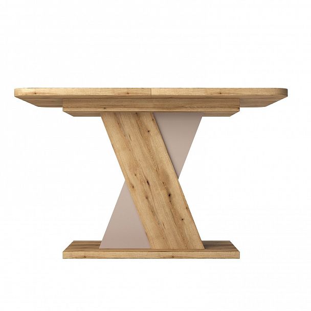 Стол раскладной Bruno (120+40) дуб эвок прибрежный/глиняный серый - Вид 3