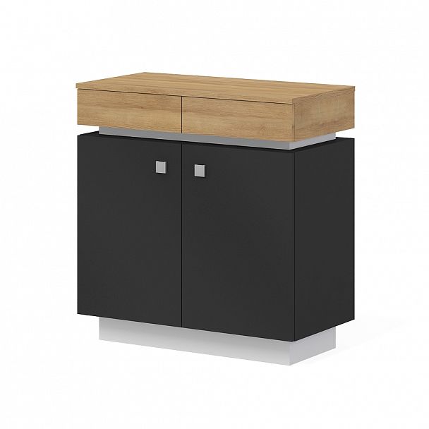 Греденция "Конгресс" ПК-КНГ-ГЦ90Х45-В1-1106 дуб скальный - Вид 1