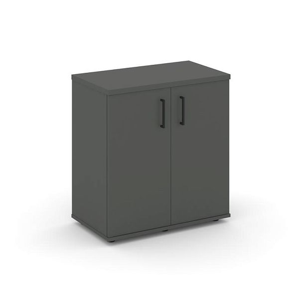 Стайл Проджект Тумба опорная/приставная SN.TOP-033 Антрацит/Черный Ручки 800*400*750 - Вид 1