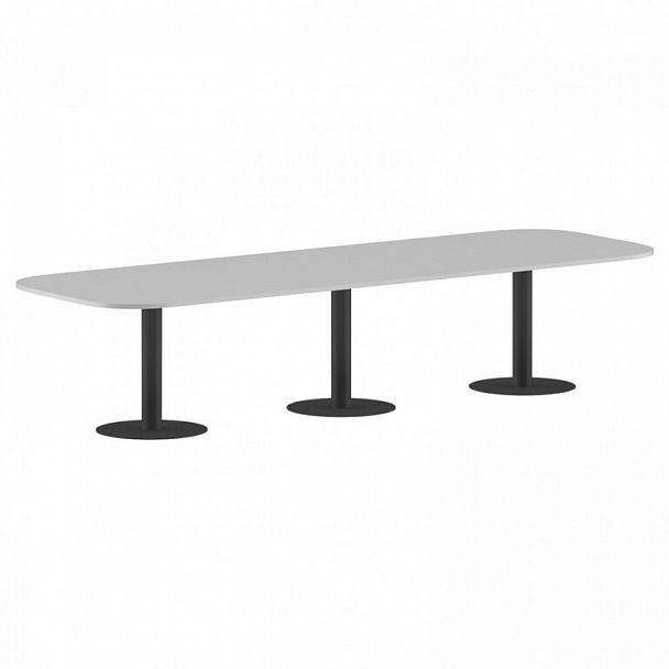 Стол "Imago" ПРГ-7 белый/антрацит - Вид 1