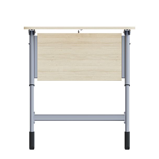 Парта Smart на плоскоовале 1М с РН (столеш.ЛДСП ЗУ, экран ЛДСП, полка), гр.3-5 - Вид 2