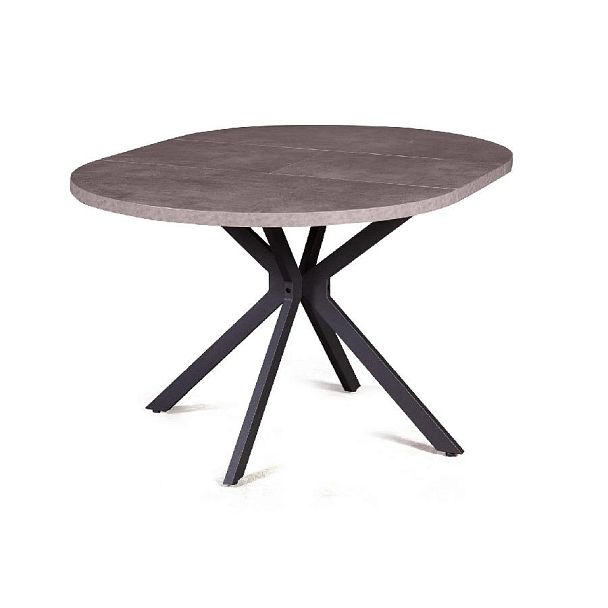 Стол круглый Vegas раздвижной (100+40) камень темный - Вид 11