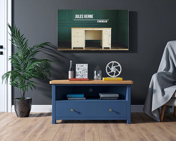 Комод под TV "Jules Verne" угловой JV24ETGB - Вид 2