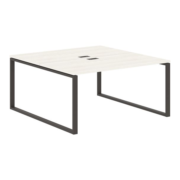 Стол 2-х местный EQWST 1516 Ясень Траун/Мокко 1560х1606х750 EDIS - Вид 1