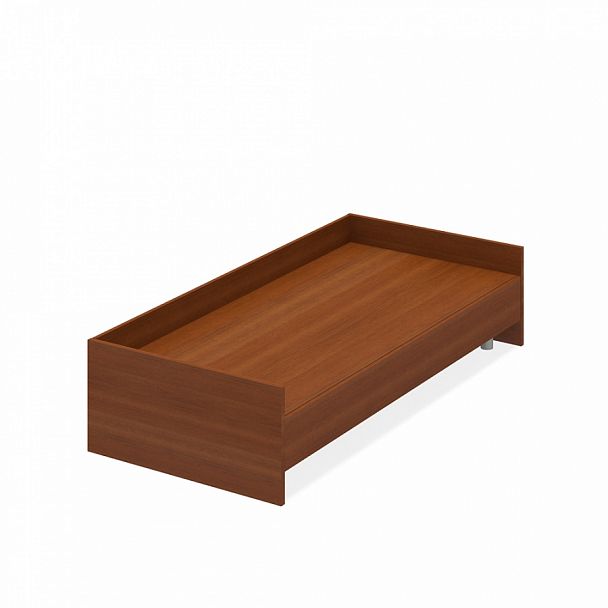 Кровать "Диана" ПК-ДН-КВ92Х204/БМ-В2-35 миланский орех светлый - Вид 1