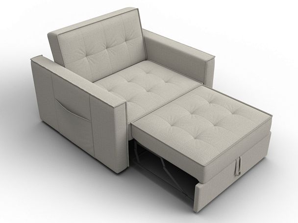 Кресло-кровать Лига-104 (80) Рогожка бежевый - Вид 7