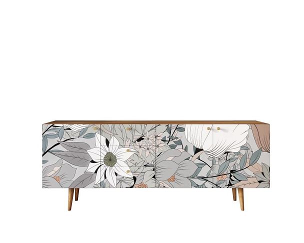 Комод Berber удлиненный принт 50 арт BB11/Print_50 - Вид 1