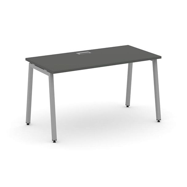 Стайл Проджект Стол письменный SN-4A.SP-011 Антрацит/Металл Серый 980*700*750 - Вид 1