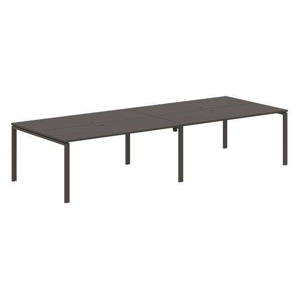 Стол 4-х местный EUWST 3513 Мокко/Мокко 3526х1346х750 EDIS - Вид 1