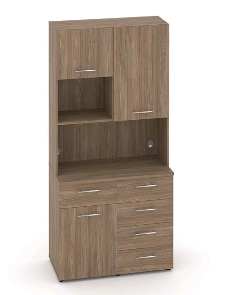 FIT Вариант № 10 MN-010 1200*600/420*2175/2178 Дуб Аризона Кухни  без цвета - Вид 1