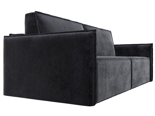 Диван прямой Либерти Велюр серый - Вид 3