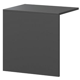 Накладка для стойки А-651 Антрацит 510x380x560 Ресепшен - Фото предпросмотра