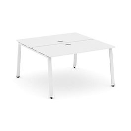 Стайл Проджект Рабочая станция 2-х сторон. SN-6A.DRS-003 Белый/Металл Белый 1380*1232*750 - Фото предпросмотра