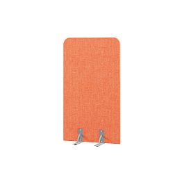 Перегородка акустическая прямая Everprof EVO Acoustic на опорах 800х28х1400 Ткань Romeo 08 - Фото предпросмотра