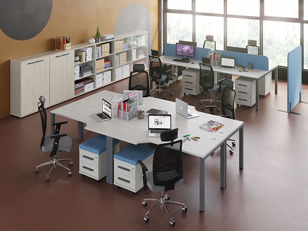 Дверь низкая с фурнитурой New Line 39,5x1,8x76,6 дуб шамони светлый - Вид 4