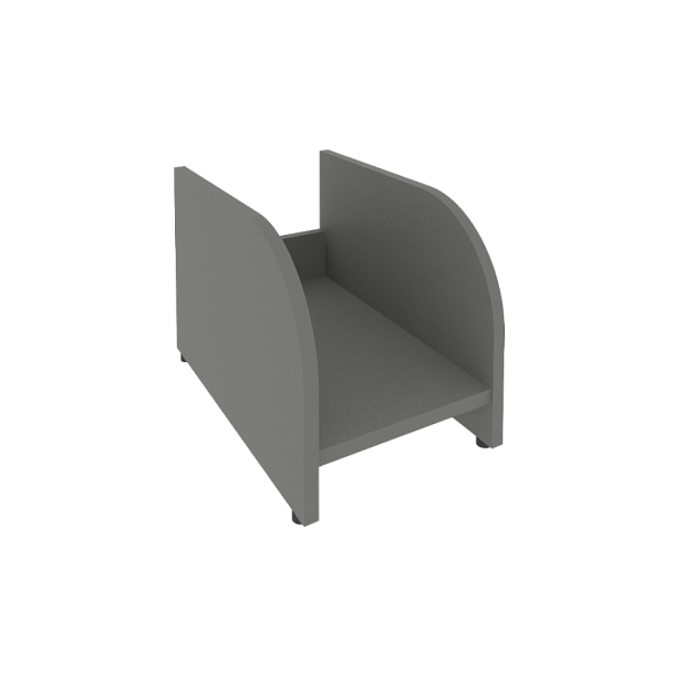 Riva Подставка под компьютер А.СБ-1 Металлик 280*448*305 - Вид 1