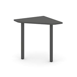 Стайл Проджект Угловой элемент стола SN-5.USP-001 Антрацит/Металл Антрацит 600*600*750 - Фото предпросмотра
