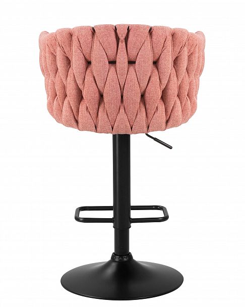 Стул барный DOBRIN LEON (розовая ткань (LAR 275-10)) - Вид 5