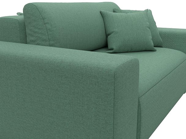 Кресло Лига-036 НПБ Рогожка зеленый - Вид 4