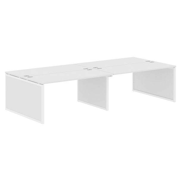 Стол 4-х местный XQPWST 3214 Белый/Белый 3200х1406х750 XTEN-QP - Вид 1