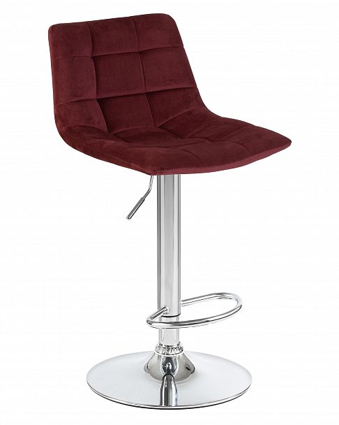 Стул барный DOBRIN TAILOR (винный велюр (MJ9-35)) - Вид 2