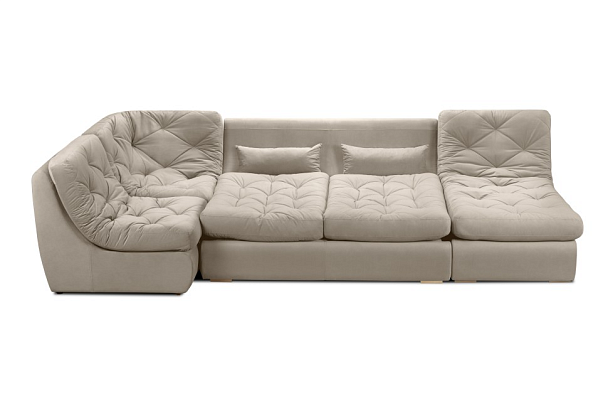 Диван «Борнео» П-образный бежевый - Вид 6